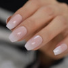 24pc Ombre Mid Coffin full cover Press on Nails