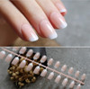 24pc Ombre Short Oval Nails