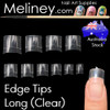 french edge tips long