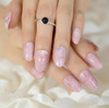 24pc Marble Short Oval