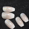 24pc Glitter Ombre Mid Oval Full Cover Press on Nails 