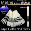 24pc Coffin Display Sticks