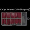 100pc Tapered Coffin Nails