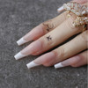 24pc French Tip Tapered Coffin