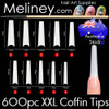 600pc XXL Coffin Tips  