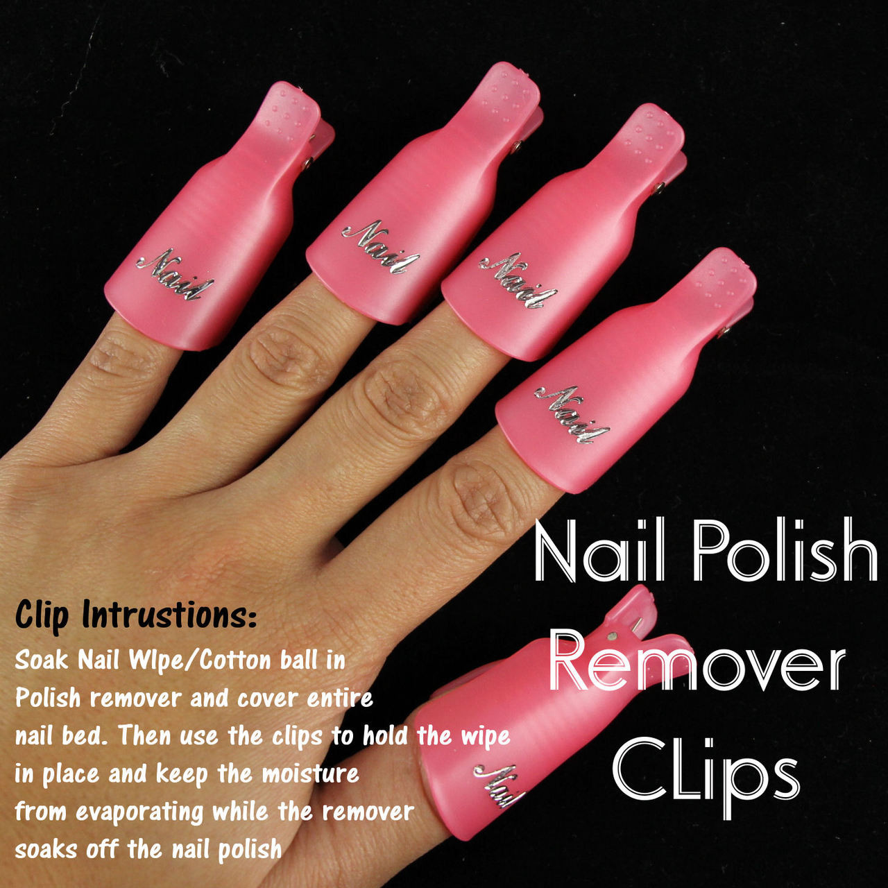 Nail Polish Remover Clips