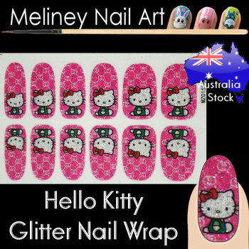 hello kitty nail wraps