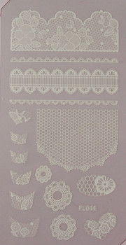 Lace Sheet (FL044 White)