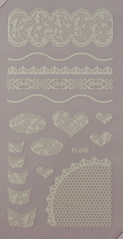 Lace Sheet (FL046 White)