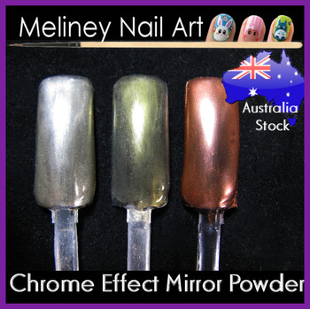 chrome effect mirror powder