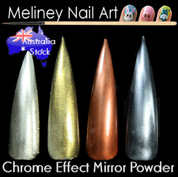 chrome effect mirror powder