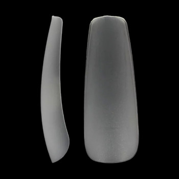 coffin shaped full cover nails