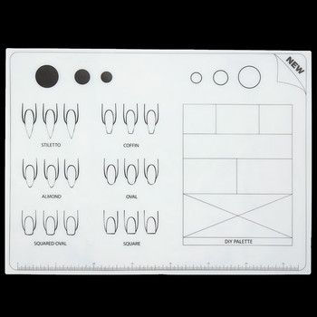 silicone nail art mat silicone nail art mat