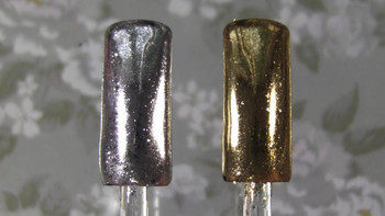Silver or Gold Chrome Flakes