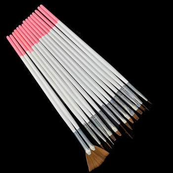 15pc Nail Art Brush Set