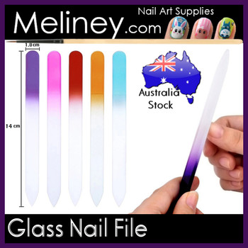 Glass nail file