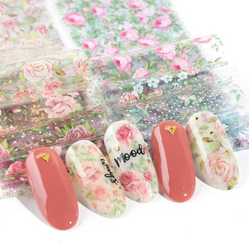 Flower Nail Foil Set B (10pc)