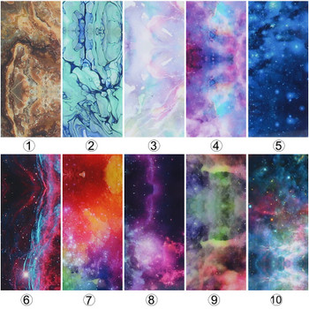 Starry Sky Nail Foil Set B (10pc) Starry Sky Nail Foil Set B (10pc)