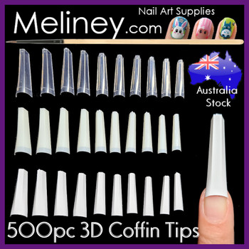 3d Coffin Nail Tips