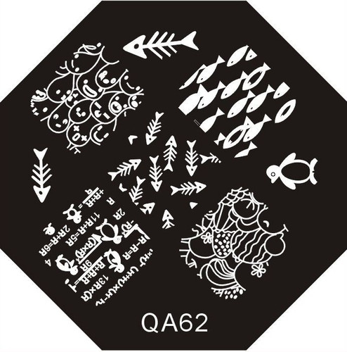 Fish Image Plate QA62