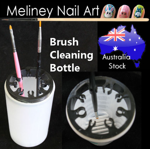 brush cleaning bottle