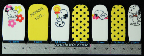 Nail Wrap (Snoopy)