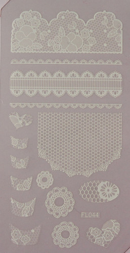 Lace Sheet (FL044 White)