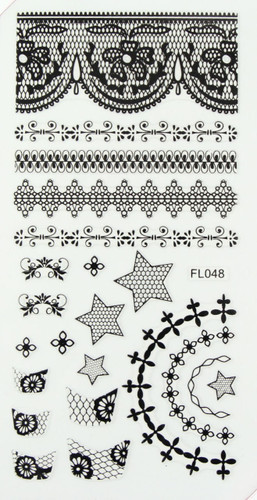 Lace Sheet (FL048 Black)