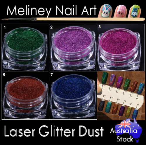 laser glitter dust