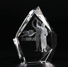 3D Crystal Prestige Iceberg Award | Custom Laser Etched & Engraved Glass | Personalized Corporate Employee Recognition Appreciation Trophy