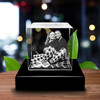 3D Crystal Photo Cube