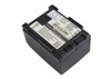 Battery for Canon HF10 HF100 HF20 XA10 XA20 XA25 BP-809 BP-809/B BP-809/S 890mAh