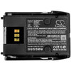 Battery for Harris XL-185P XL-185Pi XL-200P XL-200Pi 14035-4010-04 XL-PA3V Radio