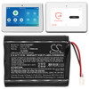 Battery for Honeywell AI05-2 AIO7-1 AIO7-2 ADT ADT5AIO ADT7AIO 300-10186 7800mAh