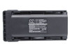 Battery for Icom BP235 BP236 BP-253 BP254 IC-F70 IC-F80 IC-F80DS IC-F80DT 2500mA