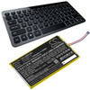 Battery for Logitech IIIuminated Keyboard K810 533-000114 CS-LOK810SL 1500mAh