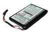 GPS Battery for Mitac 078512FAC 338937010159 Mio Moov 150 CS-MIV150SL 720mAh