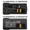 Battery for Motorola XPR7350 XPR3500 TRBO PMNN4491 PMNN4409 PMNN4409AR PMNN4412