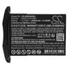 Battery for NCR Orderman 5 5555-0105-8801 Barcode Scanner CS-NRD500BL 3800mAh