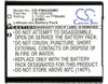 Battery for Panasonic HX-WA03 HX-WA2 HX-WA20 VW-VBX090 VW-VBX090E VW-VBX090E-W