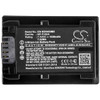 Battery for Sony FDR-AX60 FDR-AX700 HDR-CX450 HDR-CX680 NP-FV50A 7.3v 1030mAh