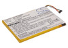 Battery for ViewSonic Zoompad MLP486890 Tablet CS-VER486SL 3.7v 3200mAh 11.84Wh