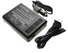 Battery Charger for 10440 18500 25500 26650 14650 AA AAA w/US Power Cable + Car