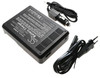 Battery Charger for 13450 14500 16500 18350 18500 AA AAA w/Euro AC Cord & Car