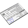 Battery for BLU S110 S110L S110U Studio M HD C735634200L CS-BLD110SL 3.7V Li-ion
