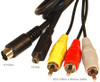AV Cable for Sony VMC-15FS S-Video RCA DCR-SR47