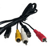 AV Cable for Sony VMC-15FS S-Video RCA DCR-SR47