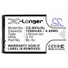 Battery for Nokia 5230 5800 C3 n900 Lumia 520 521 Asha 200 x6 530 BL-5J 1200mAh