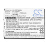 Battery for Zebra ET40 ZT45 BT-000456 BT-000456-30 BTRY-ET4X-10IN1-01 Li-Polymer