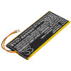 Battery for Geneva BPS454094P WorldRadio DAB Digital CS-GNR100SL 3.7V Li-Polymer